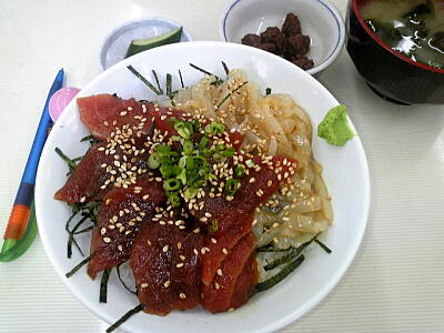 まぐろ＆いかＭＩＸ丼