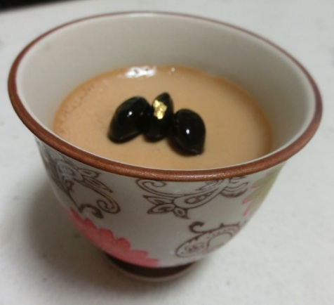 メープルハウスの ほうじ茶プリン