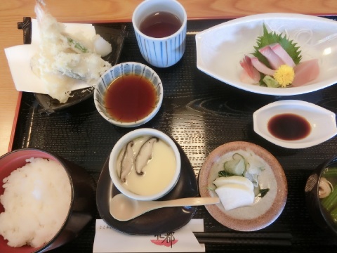 まんで暑い金沢 北都 刺身御膳ランチ