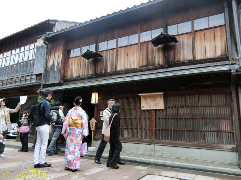 金沢 ひがし茶屋街界隈散策