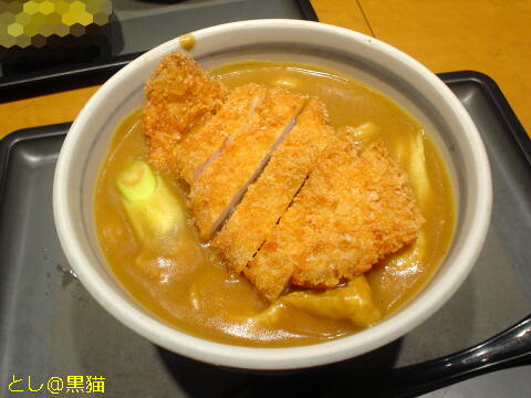 若鯱家 ロースカツ カレーうどん