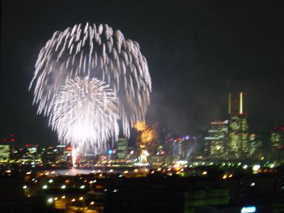 横浜開港祭・花火