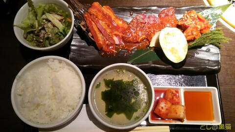 秋葉原 電気街口で焼肉ランチ