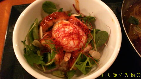 シジャン 冷麺 うなぎビビンバセット