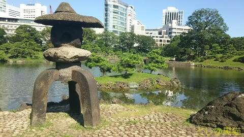 浜離宮恩賜庭園 で ポケモン GO