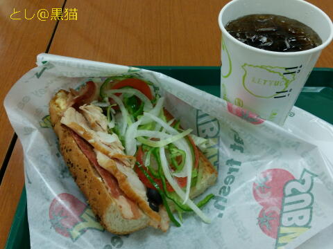 野菜たっぷり SUBWAY クラブハウスサンド＊秋