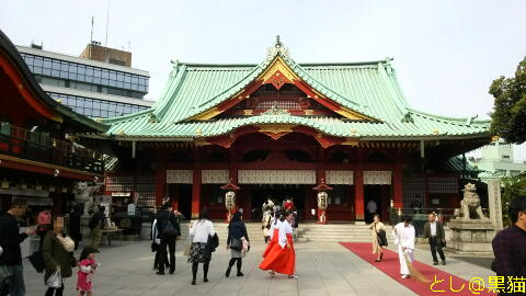 神田明神 がん手術から 1年 お礼参り