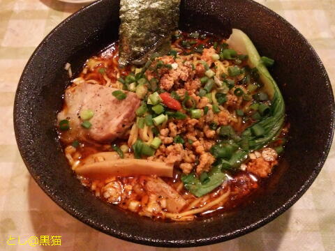 大陸汁麺 白胡麻屋 大陸担々麺