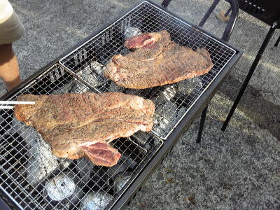 ビーチBBQのお肉