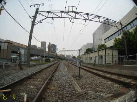 高島線 の線路