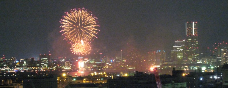 横浜開港祭・花火