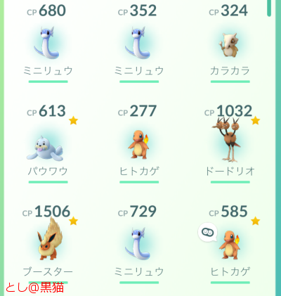 ポケGOエリアでピカチュウと ワンリキー集めにGO