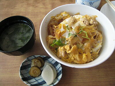 大瀬崎での親子丼