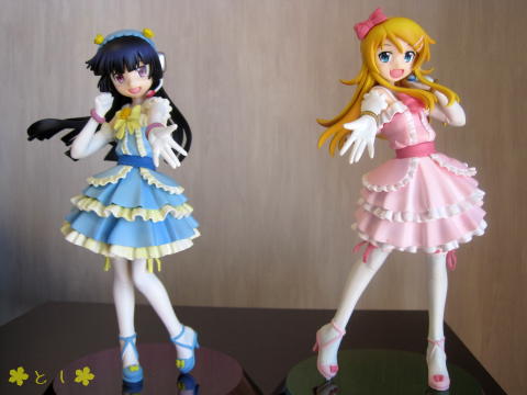 桐乃と黒猫が並ぶと Claris みたいでかわいい