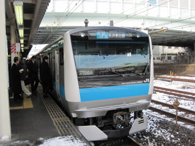 京浜東北線・北行電車、出発進行！