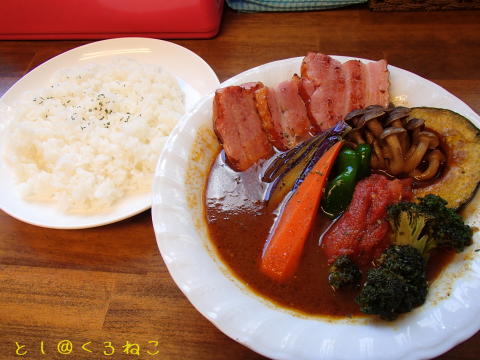 スープカレー カムイ どさんこベーコン 野菜 カレー