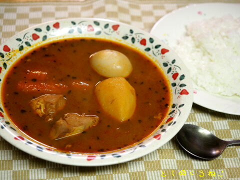 札幌らっきょ監修 北海道産チキンの濃厚スープカレー