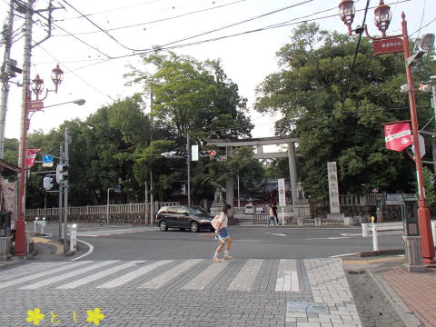 秩父神社前