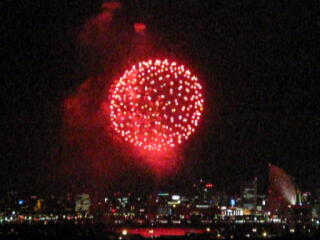 横浜開港祭・花火