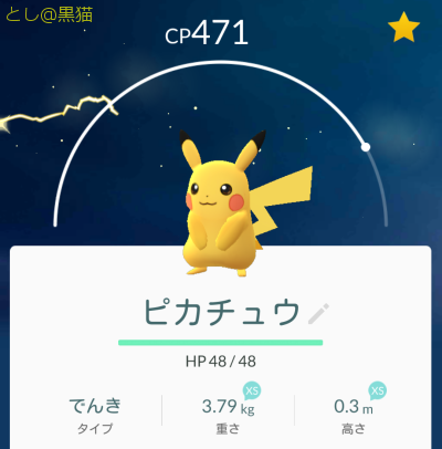 ピカチュウ！ 夜のお台場 ポケモン GO