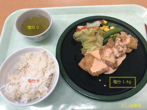 社畜食堂 塩分制限食 2017