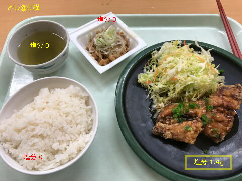 社畜食堂 塩分制限食 2017