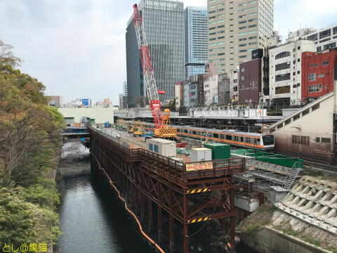 御茶ノ水駅バリアフリー工事中