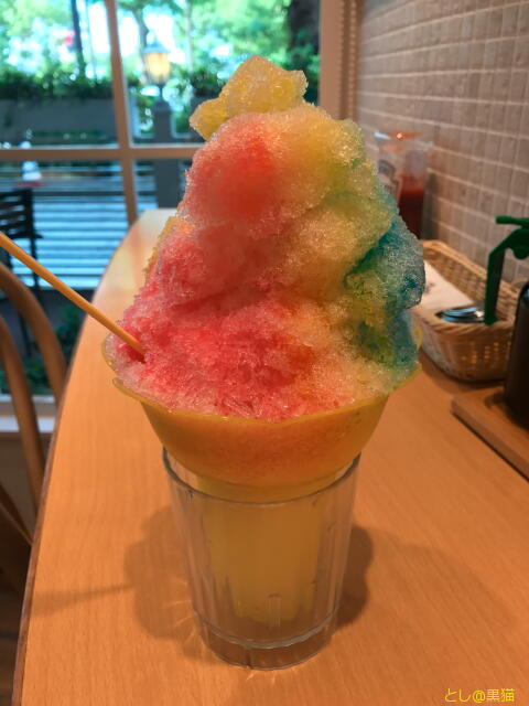 Eggs'n Things - Rainbow shaped ice