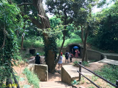 天空の城ラピュタ を 連想させる 猿島 散策