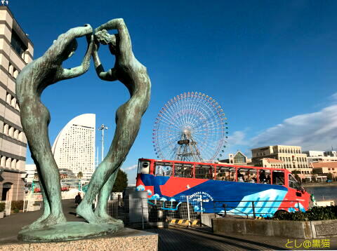 みなとみらい ひみつの遊歩道 散歩道